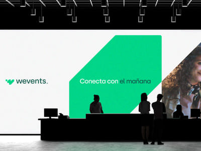 Naming e Identidad para Wevents - Branding y posicionamiento de marca