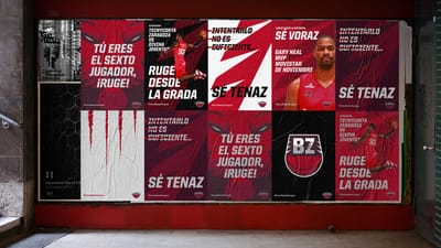 Rediseño de una marca deportiva y sistema visual - Diseño Gráfico