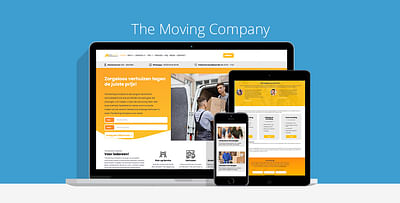 The Moving Company - Website Creatie