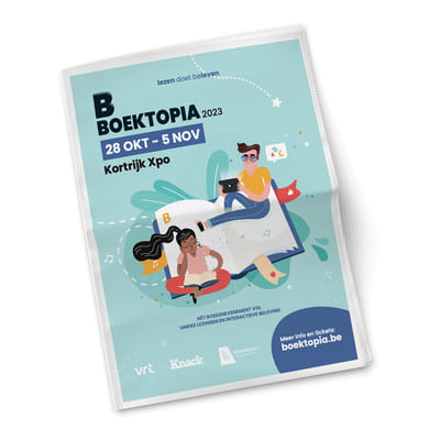 Een veelzijdige campagne voor Boektopia - Publicité