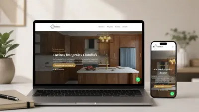 Diseño de sitio web para empresa de concinas integrales - Website Creation