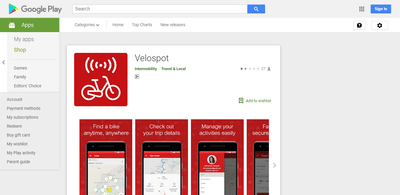 mBike - App móvil