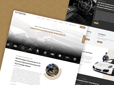 BCS Prestige's Website Transformation - Website Creation