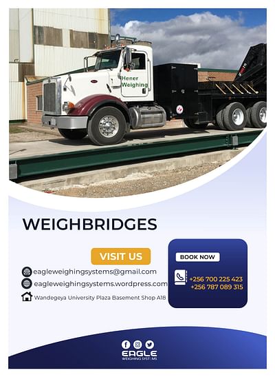 Weighbridge weighing systems company in Uganda - Publicité