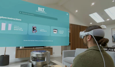 Apple VisionPro BILT - Ergonomy (UX/UI)