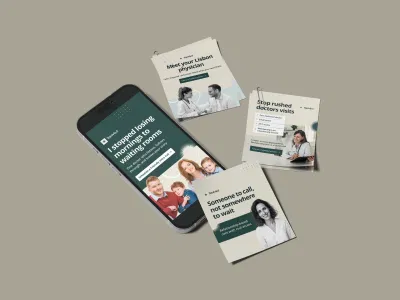 Social Media Advertising for Premium Concierge Healthcare in Lisbon - Publicité