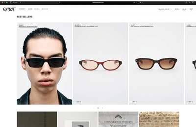 Flatlist Eyewear - E-commerce