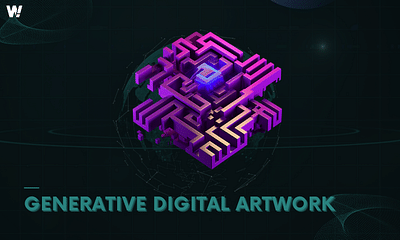 Generative Digital Artwork - Intelligenza Artificiale