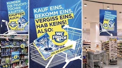 NICHT VERGESSEN: POS KAMPAGNEN SIND FRESH! - Werbung