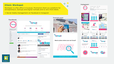 Social Media for Workspot - coworking space - Social media