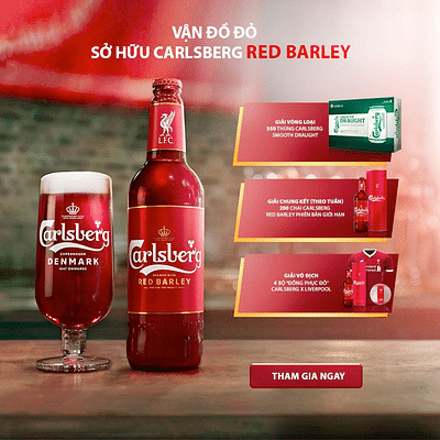 Carlsberg  Red Barley - Stratégie digitale