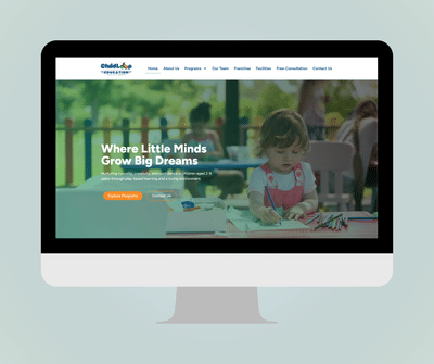 Childloop Website Success Story - Ontwerp