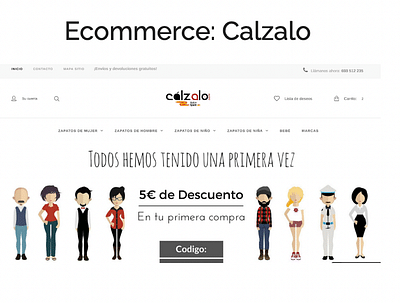 E-commerce Calzalo - E-commerce