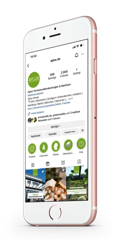 Branding, Webseite & Social Media für "Aylux" - Print