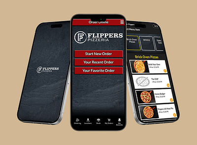 Flippers Pizzeria - Mobile App