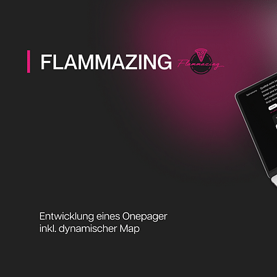 Moderne Website für Flammazing Foodtruck 🚚🔥 - Webseitengestaltung