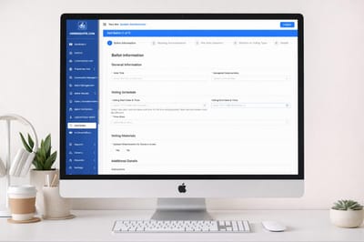 Web Application for HOAs and Condo Associations - Community Management