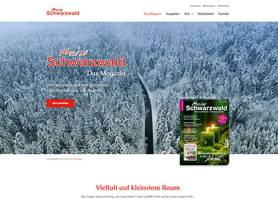 Mein Schwarzwald Magazin - Webseitengestaltung