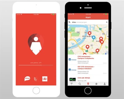 App: Welkom in Antwerpen - App móvil