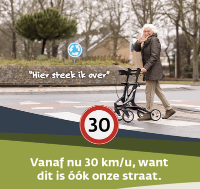 Gemeente Wassenaar – 30 km/u als nieuwe norm: een campagne met impact - Relations publiques (RP)