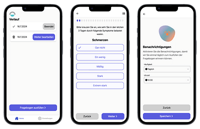 Digital Health App (Patient Reported Outcome) - Mobile App