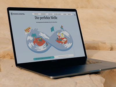 Nakoa.Digital – Ride the digital wave with us - Grafikdesign