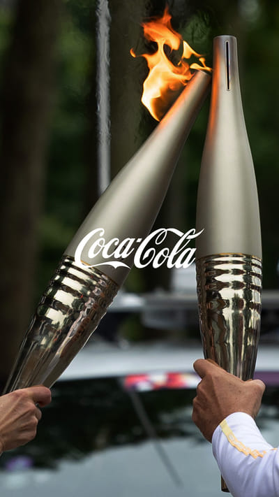 Coca Cola x JO Paris 2024 : Relais de la flamme - Content Strategy
