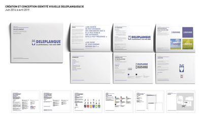Identité visuelle Deleplanque&Cie - Graphic Design