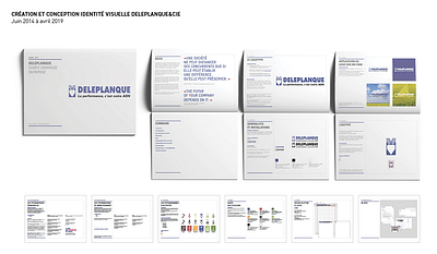Identité visuelle Deleplanque&Cie - Grafikdesign