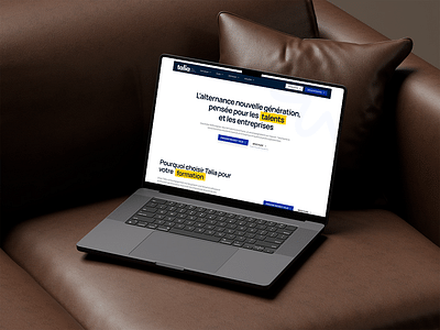 Création du site Webflow de Talia - Création de site internet