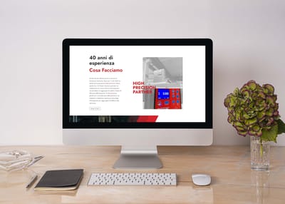 OMPE - La maestria meccanica incontra il digitale - Creazione di siti web