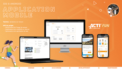 Proludic | App IOS & ANDROID [HYBRIDE] - Application mobile