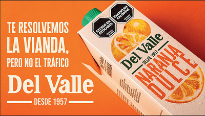 Del Valle: publicidad y diseño para marca de bebidas - Redes Sociales