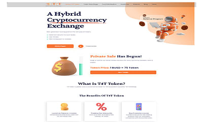 Crypto Exchange Development - Website Creation