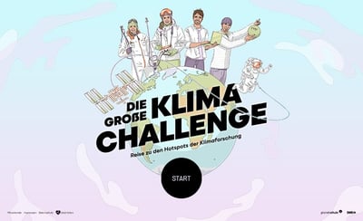 SWR Planet Schule - Klima-Game als Graphic-Novel - 3D