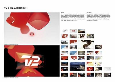 TV 2 ON-AIR DESIGN - Publicité