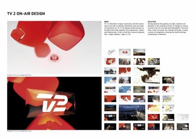 TV 2 ON-AIR DESIGN - Advertising