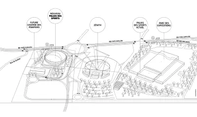 Palais des Sports - 3D