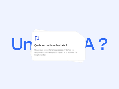 Mister Ai - Site web - Ergonomie (UX/UI)