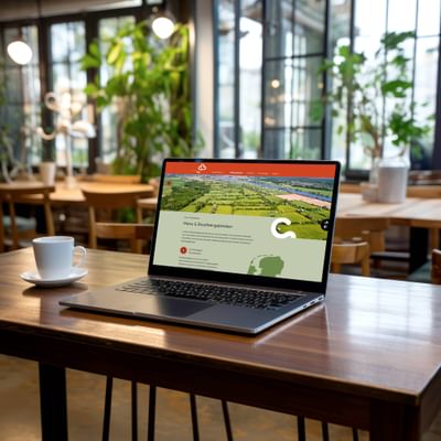 Ontwerp nieuwe huisstijl en website UNESCO Mens&Biosfeergebieden - Création de site internet