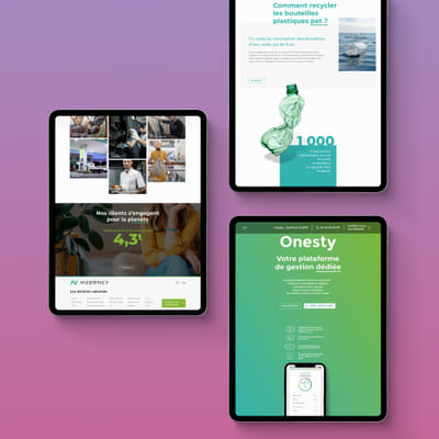 Refonte site Internet - Hubency - Image de marque & branding