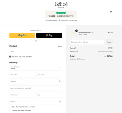 Belize Jewelry E-commerce Website - Aplicación Web