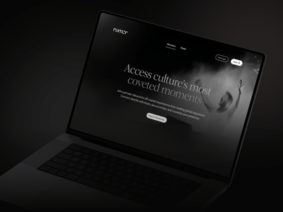 The app where culture connects - Création de site internet