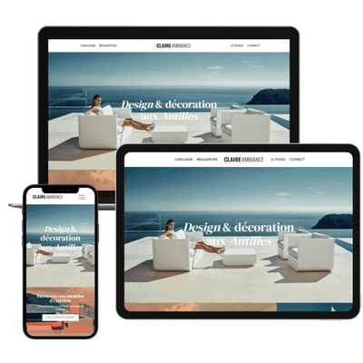 Refonte du site Claire Ambiance .com - E-commerce