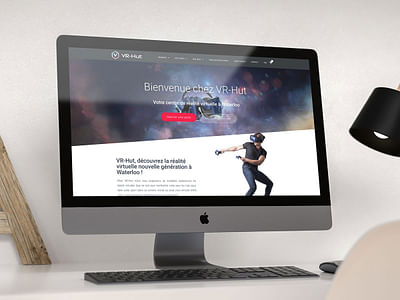 Refonte de site web & marketing digital - VR-Hut - Online Advertising