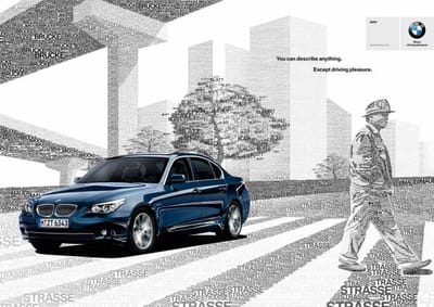 Zebra crossing - Advertising