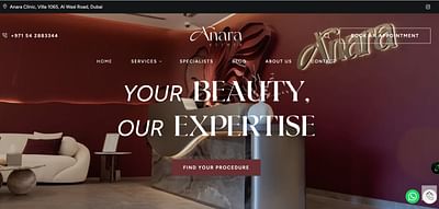 Revamping a clinics Digital Presence - Création de site internet
