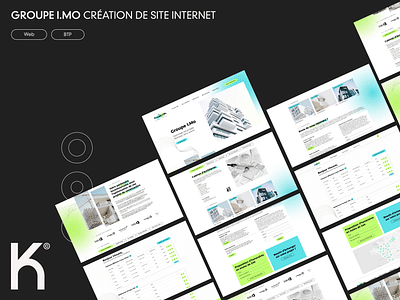 Groupe I.Mo - Site internet & intranet - Print