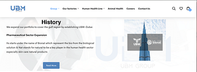 Corporate Profile - Web Application