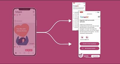 Social Media Produkt-Kampagne - Webseitengestaltung